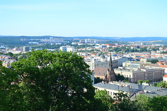 Pohľad zo Špilberku