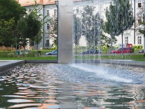 Fontána pred Janáčkovým divadlom