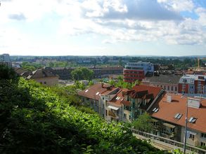 Pohľad na mesto z Denisovych sadov