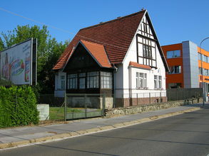 Domček s kohutom v štvrti Žabovřesky