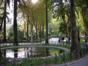 Park po ceste zo železničnej stanice