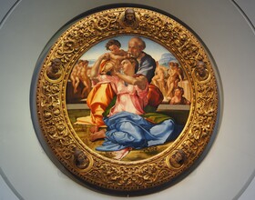 Michelangelo: The Holy Family (Doni Tondo)