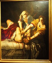 Artemisia Gentileschi: Judith Beheading Holofernes