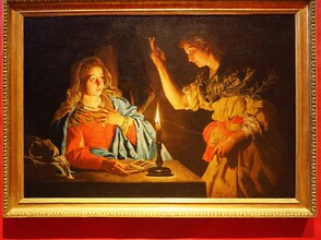 Matthias Stomer: The Annunciation