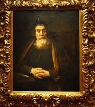 Rembrandt Harmenszoon van Rijn: Portrait of an old man (The Old Rabbi)
