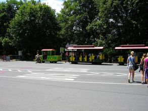 „Vláčik“, ktorý vozi návštevníkov na pevnosť