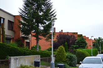 Novšia zástavba na Babe