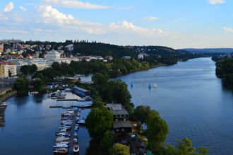 Pohľad z Vyšehrada