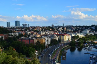 Pohľad z Vyšehrada